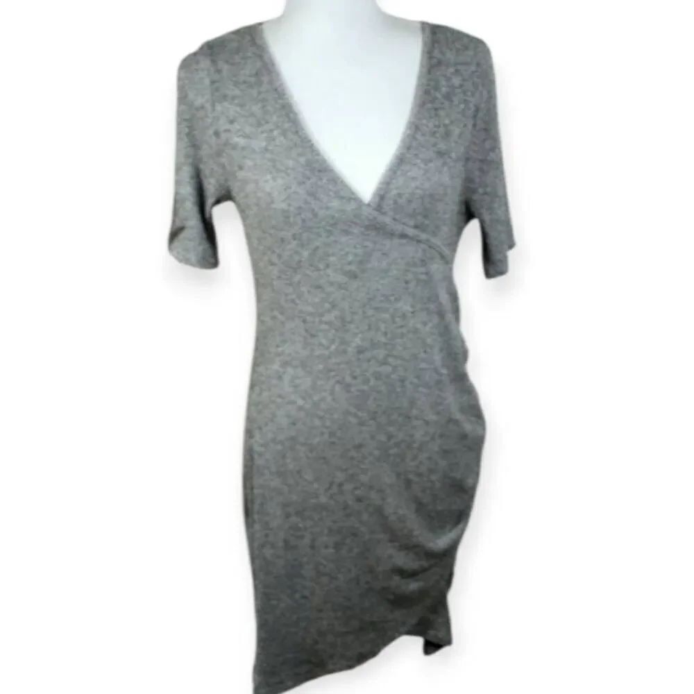 MIND CODE GRAY DRESS SZ.XL EUC.
